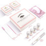 Lash Lift, Scdom Kit Rehaussement de Cils et Brow Lift Kit Lifting Sécuritaire des Sourcils et des Cils, Fournitures Semi Perman