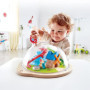 Hape Globe-Aventure de la Vallée Ensoleillée, Jouet 3D avec Labyrinthe Magnétique, Jouet pour Enfant avec Coupole Transparente, 