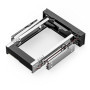 ORICO Support Mobile de 5,25 Pouces Trayless pour Disque Dur 3,5", Support de Fond de Panier Interne SATA HDD, s'adapte à CD / D