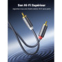 UGREEN 2M Câble RCA 2 Mâle vers 2 Mâle Câble Cinch Audio Stéréo Compatible avec Lecteur DVD Platine CD Haut Parleur Amplificateu