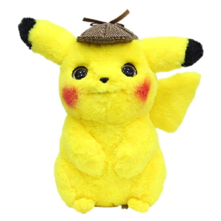 Peluche+Pikachu+Detective+-+32cm+%28+Jaune%29