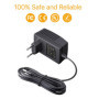 Anlapus DC 12V 2A Bloc d'alimentation EU Plug Adaptateur Secteur Transformateur avec Prise Européenne, USB