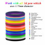PLA de filament de stylo d'impression 3D, 20 couleurs, 10M chacun - filament de PLA 3D 1.75mm, pour PACKGOUT, MYNT3D, DeWang