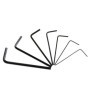 WOWOWO 7 pièces 0.7mm-3mm Mini hexagone Hexagonal clé Allen Ensemble clé Tournevis Trousse à Outils
