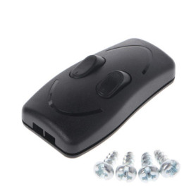 GUMEI Lampe Double Interrupteur de Commande CE Lampadaire Lampe de Table Interrupteurs à Bouton-Poussoir bidirectionnels