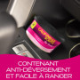 California Scents, Boite de Parfum Voiture, Lot de 4 Désodorisants Voiture Parfum Cerise Coronado, Accessoire Voiture pour Élimi