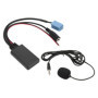 Câble Bluetooth AUX IN, 7 607 897 093, Prise 3,5 Mm ISO 8 Broches Bluetooth5.0 Câble AUX IN Remplacement du Microphone Mains Lib
