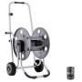 Claber Metal 60, Chariot dévidoir en métal pour Tuyau d'arrosage