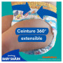 Pampers Couches-Culottes de Bain Jetables Splashers Taille 3-4 (6-11kg) pour une Protection Optimale dans l'Eau, 12 Couches