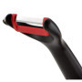 Lagostina Ingenio Smart Eplucheur Vertical, Plastique et Acier, Noir et Rouge