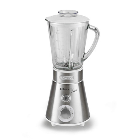 Ariete 561 Blendy - Blender Compact, Lames en Acier Inoxydable, 300W, Capacité du Gobelet en Verre 800cc, 2 Vitesses + Pulse, Ar