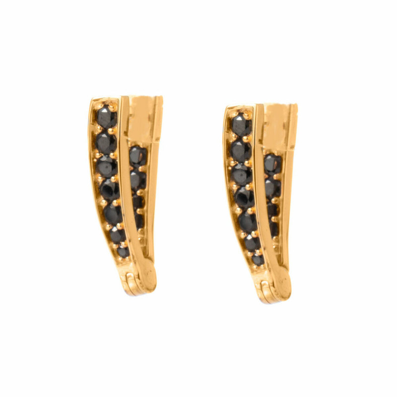 Boucles d'oreilles Femme Sif Jakobs E1024-BK-RG 2 cm