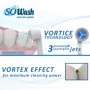 Jet dentaire SOWASH ORTHODONTIC, Se connecte au robinet, Hydropulseur Dentaire Sans Piles ni électricité, Tête Orthodontic Tripl