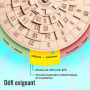 Logica Jeux Art. Euclide - Casse-tête Mathématique - Difficultè 4/6 Extreme - Euclide Collection