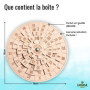 Logica Jeux Art. Euclide - Casse-tête Mathématique - Difficultè 4/6 Extreme - Euclide Collection
