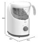 Chicco Easy Meal Cuiseur Vapeur Multifonction, Multicuiseur Bébés et Enfants, Mixeur et Réchauffeur d'Aliments avec Fonctions de