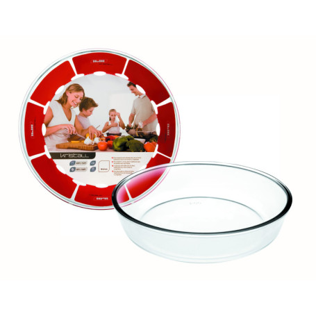 Ibili 480226 Moule Haut, Verre, Transparent, 26 x 26 x 6 cm