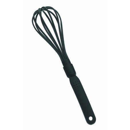 Lacor 98914 Fouet en Nylon 30,5 cm, Noir