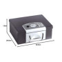 ARREGUI Bric C9547 Mallette | Caisse à monnaie et billets ouverture électronique pour ranger et transporter argent et document |