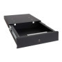 Arregui Box-in 22000-S1 Coffre-Fort tiroir Invisible, à Cacher dans Une plinthe, 9,8 x 41 x 45 cm, 12 L Noir