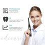 Edicare, Brosse à Dent Électrique, Sonique, 5 Têtes de Brosse, Rechargeable, USB, étanche IPX7, 5 Modes de Fonctionnement, Netto