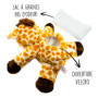 Bouillotte Micro-Onde Peluche (23 cm) - Bouillotte Peluche - Peluche Bouillotte Girafe - Peluche Chauffante - Bouillotte Doudou 