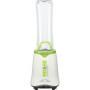 ECG SM 3510 Mix&Go Mini Blender Smoothie, Plastique, 600 milliliters, Blanc/Vert