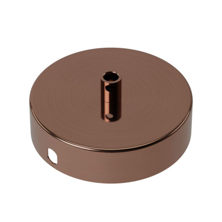 CALEX 940022 Creations-Plaque de Plafond-1 Point de raccordement-ø 10 cm-Cuivre Brillant, Taille Unique