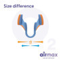 Airmax Ecarteur Nasal | Dilatateur Nasal Anti Ronflement Efficace Puissant| 76% Plus d’Air pour une Meilleure Respiration & Somm