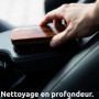 Cleaneed Brosse Premium pour Cuir et Textile - Extra Douce - Entretien et Nettoyage faciles - Brosse de Nettoyage pour Les Tissu