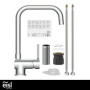 Eisl NI182GACR Futura Robinet d'évier de cuisine