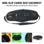 Candeon Dossier De Siège De Kayak, Réglable Dossier De Kayak Dossier De Canoë, Pad Mousse EVA Confortable Dossier De Siège De Ca