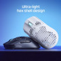 HyperX Pulsefire Haste – Souris de Jeu - Ultra-Légère, 62 g, 100 Heures d’Autonomie, sans Fil 2.4 Ghz, Coque en Nid d’Abeille, D
