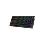 HyperX Alloy Rise 75 Wireless – Clavier de Jeu mécanique 75% remplaçable à Chaud, PC, rétroéclairage jusqu'à 80 Heures, Double s