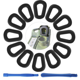 SHUIYUE Lot de 12 joints en caoutchouc universels de jerrican, joints de bec de carburant pour bidons de carburant de 5 l, 10 l,