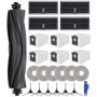 Kit Pièces d'rechange Compatible pour Dreame L10s Pro Ultra Heat / L10s Ultra Gen 2 / X30 Ultra/Mova E30 Ultra,1 Brosse Principa