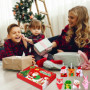 Chennyfun Calendrier de l'Avent de Noël 2024, Compte à Rebours Noël avec 24 Peluche Mignonnes, Décorations De Noël, Cadeaux d’An