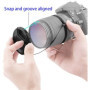 82mm Bouchons D'objectif Capuchon Cache Objectif pour Canon RF 24-70mm F2.8 L is USM, EF 24-70mm f/2.8L (ne Convient Pas pour 4L