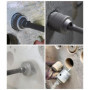 Jeu de Scie Cloche Beton avec 350 mm est SDS Plus Poignée Barre de Connexion avec 30 40 50 mm Trepans pour Beton pour Percer Des