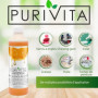 PURIVITA® Concentré de Nettoyant à l'Huile d'Orange [500 ML| - Universel Nettoyant Sol Carrelage - All Purpose Citrus Cleaner - 