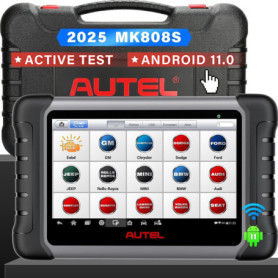 Autel MaxiCOM MK808S Valise Diagnostic Auto, 2025 Outil OBD2 Mise à Jour de MX808 MK808, 28+ Service, Test Actif, Diagnostic Tou