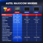 Autel MaxiCOM MK808S Valise Diagnostic Auto, 2025 Outil OBD2 Mise à Jour de MX808 MK808, 28+ Service, Test Actif, Diagnostic Tou