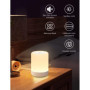 SOLIDEE LED Lampe de Chevet, Lampe Veilleuse Tactile à Intensité Variable, Mode chaud et Lampe Table à Gradation RGB, Rechargeab