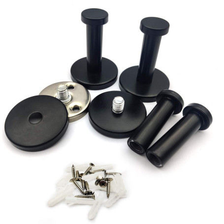 Patère Crochets, 4 Pièces Patere Murale, Crochet Peignoir Mural pour Suspendre Manteaux, Salle de Bain, Cuisine, La Chambre, Le 