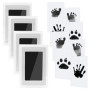 4pcs Kit Empreinte Pieds et Mains Bébé Enfant Empreinte Clean Touch Tampons Bébé Empreinte de Main Empreinte，Empreintes Bébé L'e