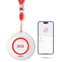 SINGCALL Tuya WiFi Smart SOS Alarme de Bouton d'urgence pour Le téléavertisseur handicapé Système, à Utiliser avec Tuya WiFi