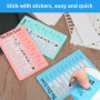 To Do List pour Enfants – Lot de 4 Planchettes de Planification 20x12 cm avec 20 Fiches Réutilisables, Tableau Routine Enfant de