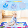 Tapis Dessin Eau - Tapis d'Eau Bébé, Jouet Bébé 1 2 Ans, Jouet Enfant 1 2 3 Ans, Tapis Jeu Enfant avec Stylo à Eau pour Dessin C