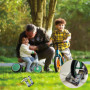 VireEyU Support de Parking Réglable pour Vélos et Trottinettes, Présentoir pour Vélos d'Enfants, Support de Vélo Universel