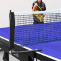 DOULEIN Filet de Tennis de Table，2 PCS Filet de Tennis de Table de Remplacement Imperméable et Pliable Ping Pong Filet Portable 